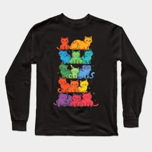 Cat LGBT in Television Long Sleeve T-Shirt